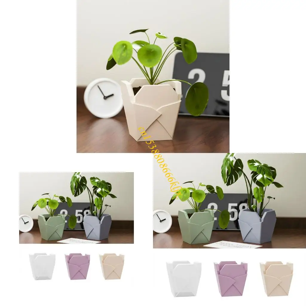 

Silicone Planter Craft Mold For Concrete Resin Art Creations Jewelry Holder Mold 066C