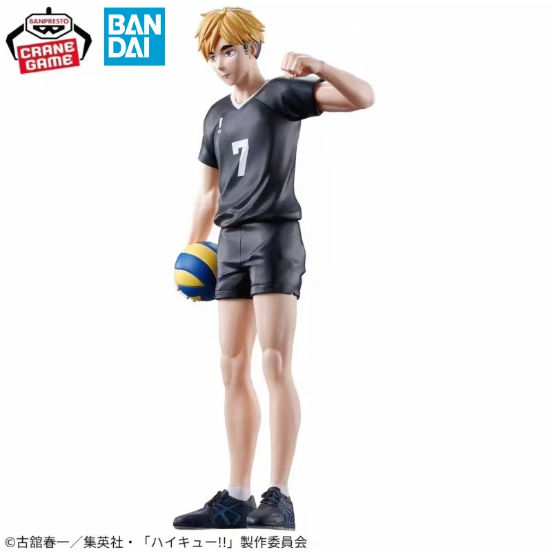 In Stock Authentic Bandai Banpresto Haikyuu!! Miya Atsumu Collectible Anime Figure Brand New Boxed Desktop Toy Ornament Gift