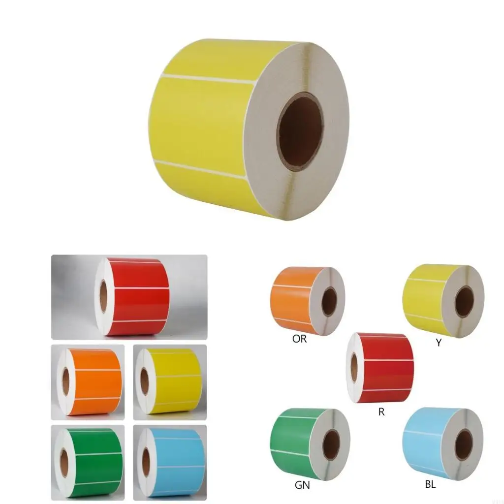 

M5TB Цветные тепловые наклейки метки Roll Sarkcode Starker Tab для бизнес -доставки