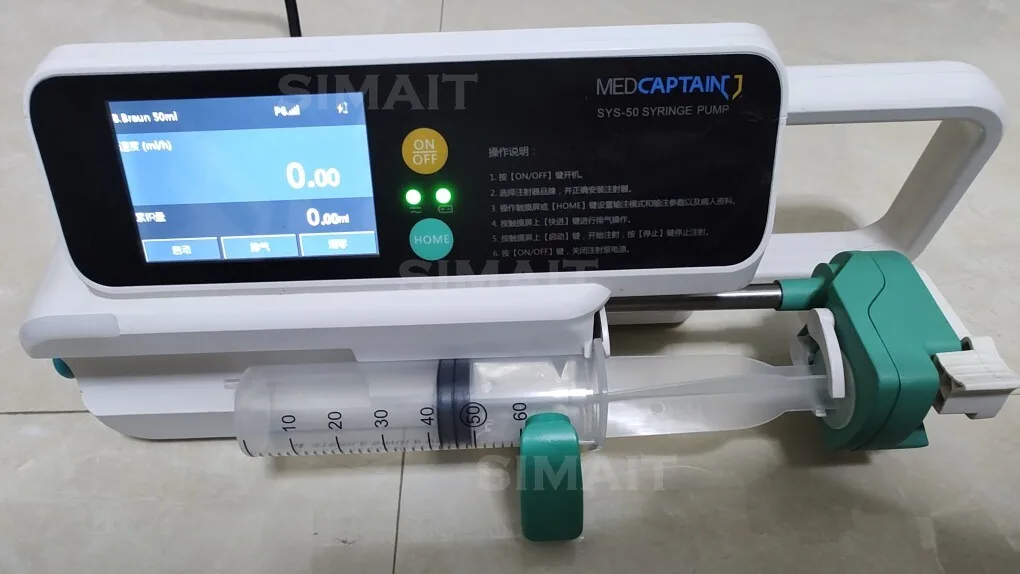 

SYS-50 Pump | 4.3" Touch Programmable Flow Control with 50mL Syringe Capacity
