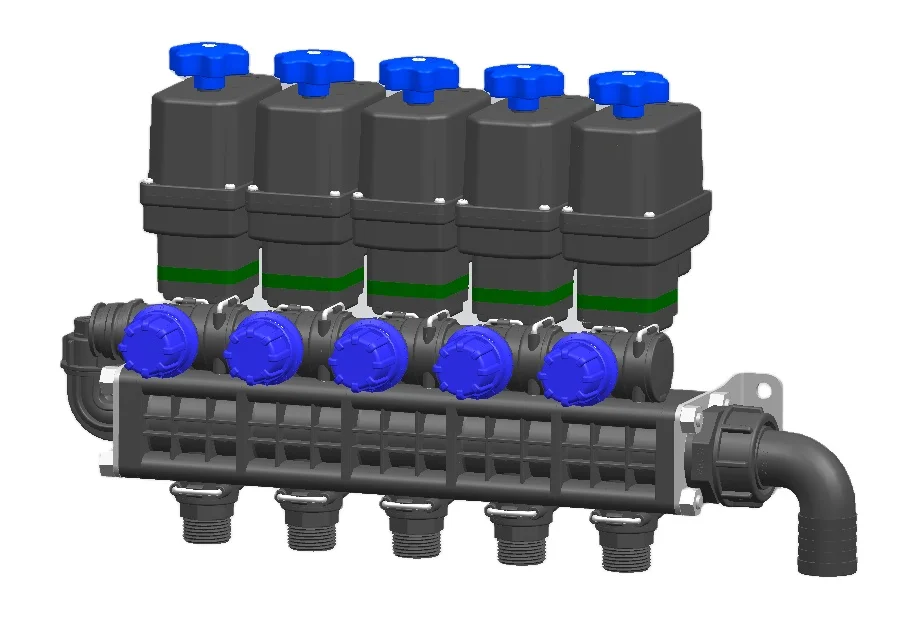 Best-selling in Russia Electric agricultural spray Quantitative  system Tractor mounted 