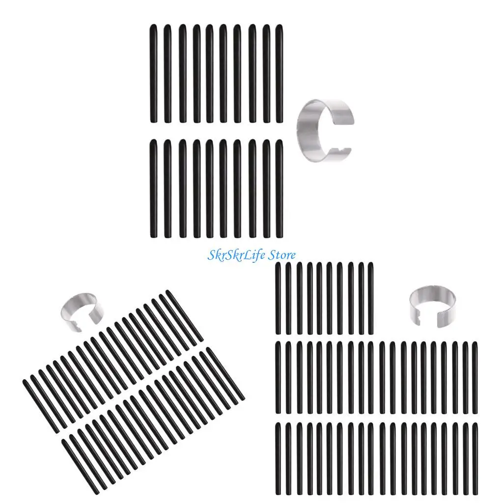 

E65E Touch Styluses Tip Nibs with Metal Clip for 471 671 472 672 CTH-490/690 CTL-490 Styluses Pen Tip Wring Access