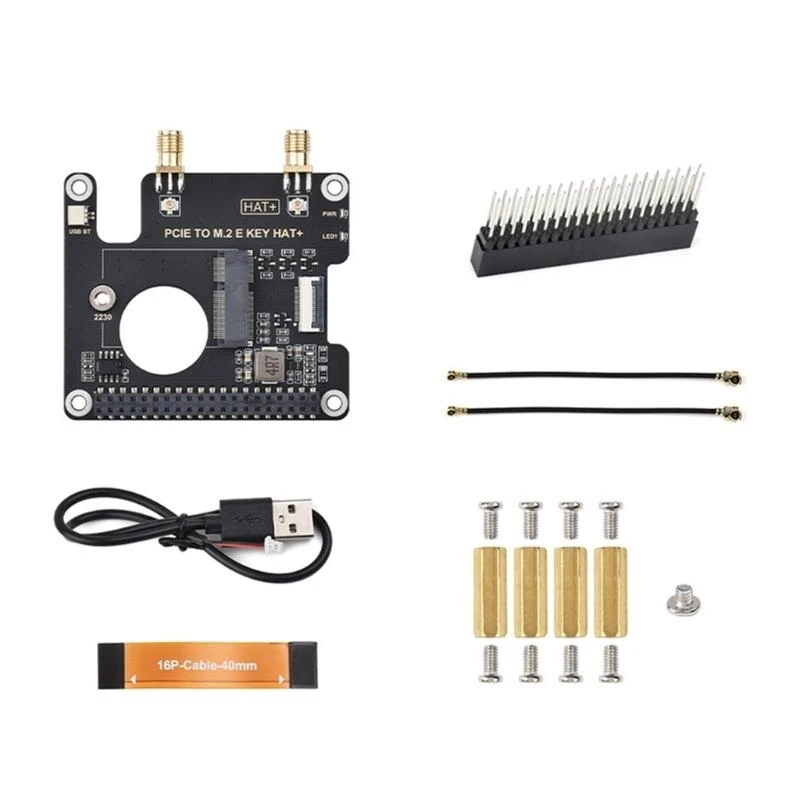 

PCIE TO M.2 E HAT+ Adapter Poard для модуля расширения беспроводной карты 5