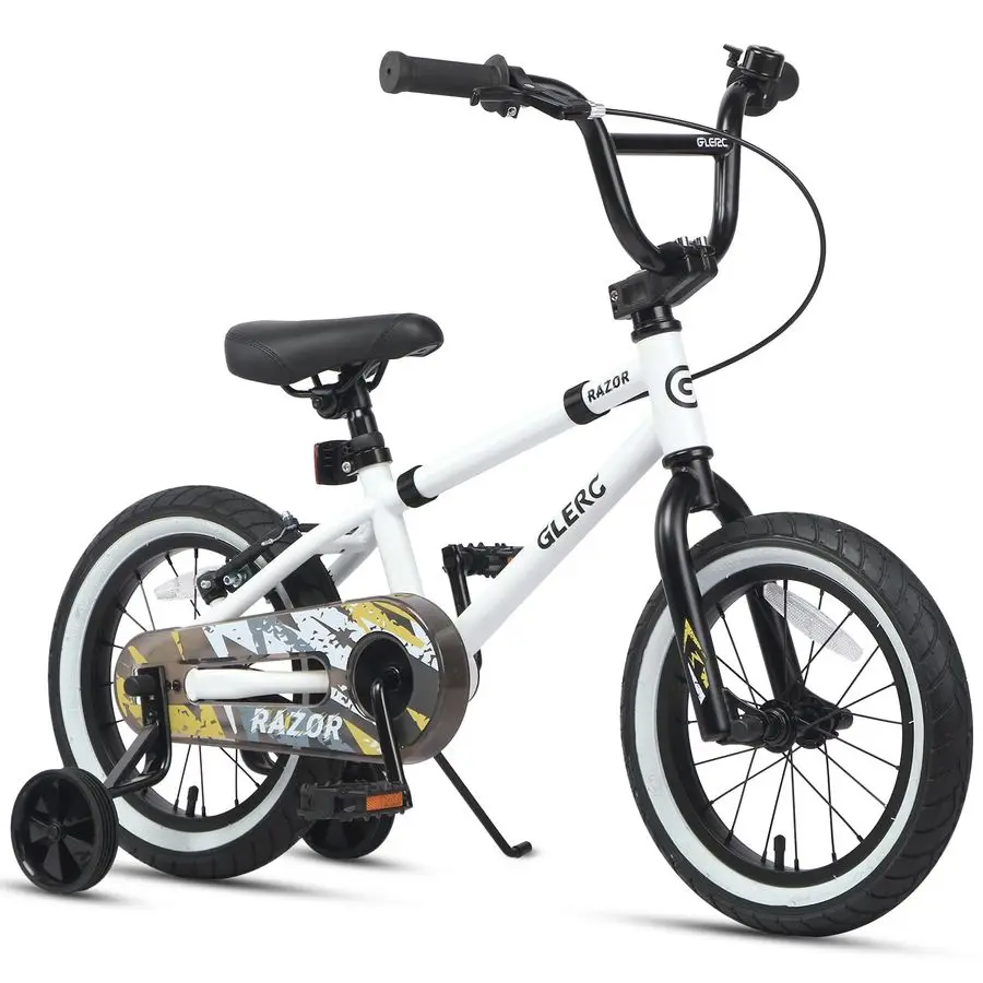 

Kids Bike for Ages 18 Years Old, 1216 Inch BMX Style Kids Bicycle with Training Wheels, Boys Bike for Children and Toddler, Mult