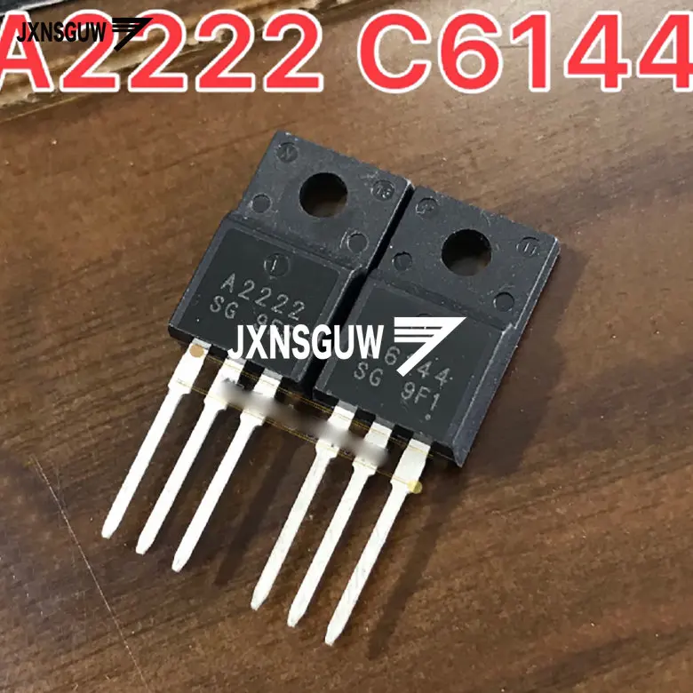 

20Pairs 2SA2222 2SC6144 TO-220F A2222 C6144 Printer Motherboard Tube Chip Triode One-Stop Distribution BOM Electronic Component