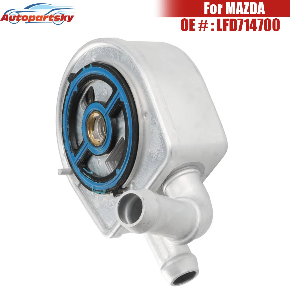 Enfriador de Aceite LF6W14700A LFD714700 918401 para MAZDA 3 2010-2013, 5 2008-2013, CX-7 2010, 2011, 2012, Piezas Automotrices