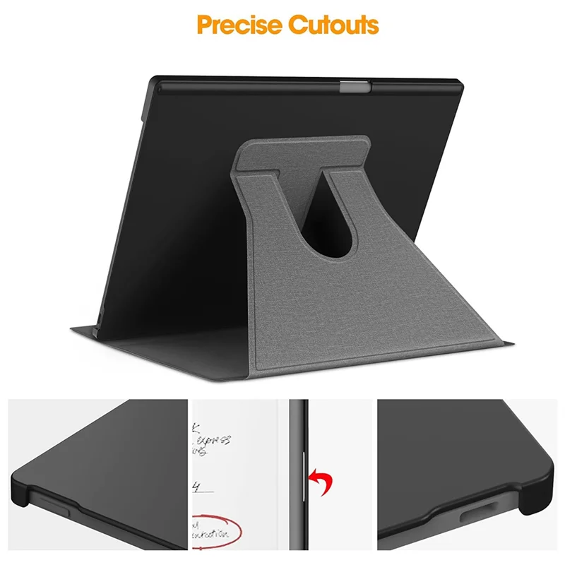 Case For Remarkable Paper Pro 11.8 Inch Protective Case With Pencil Holder-360°Rotating Protective Stand Cover