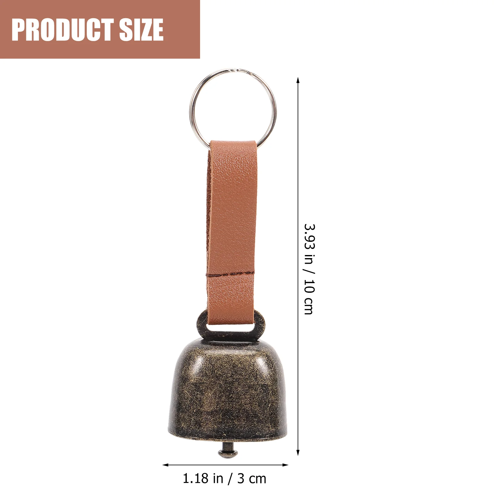 2 pezzi campana da pesca campane da campeggio per orsi che respingono Super Loud Outdoor Travel Hanging