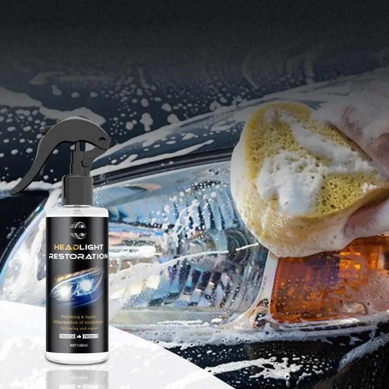 Innovative Headlight Repair Polish 150ml Headlight Restore And Protect Liquid Headlight Restore And Protect Liquid Car Headlight