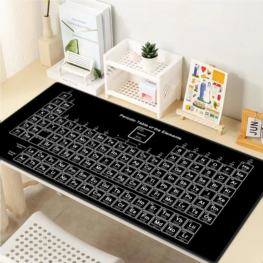 Gaming Mausepad 900x400 Large Periodic Table of Chemical Elem Mouse Pad xxl Anti-slip Mousepad Gaming Keyboard Desk Pad Mat PC