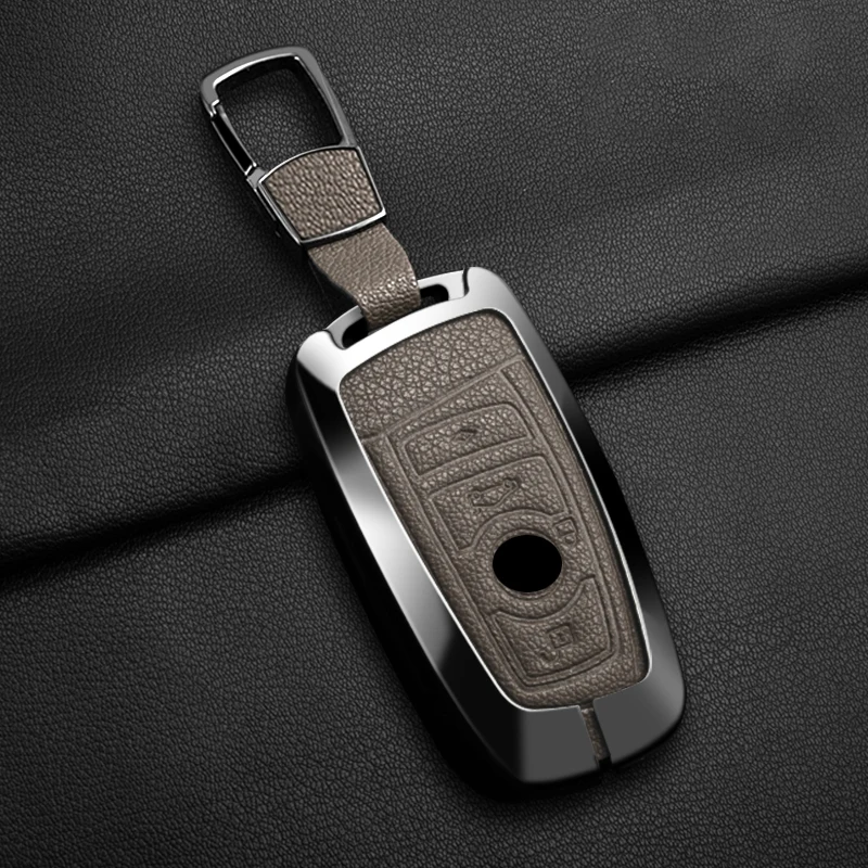 

Zinc Alloy Car Key Case Cover Shell For BMW 1 3 5 7 Series X1 X3 X4 X5 F10 F15 F16 F20 F30 F18 F25 M3 M4 E34 Car Accessories
