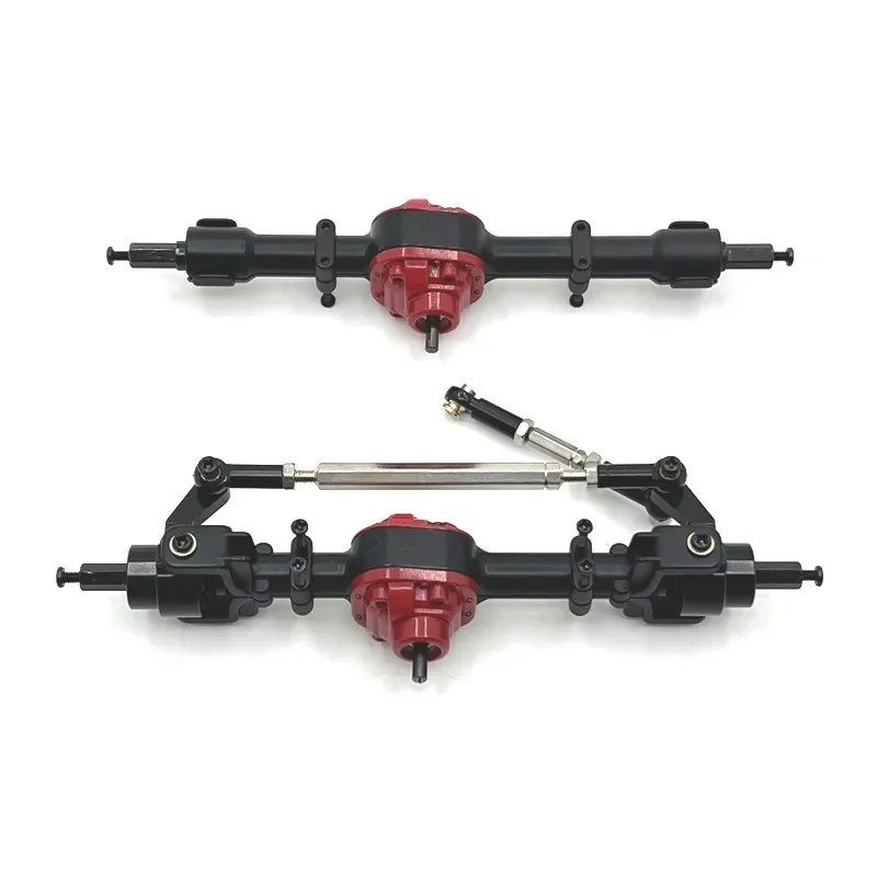 Metal Upgrade, Front And Rear Axle Assemblies, For MN Model 1/12 MN82 LC79 MN78 RC Car Parts