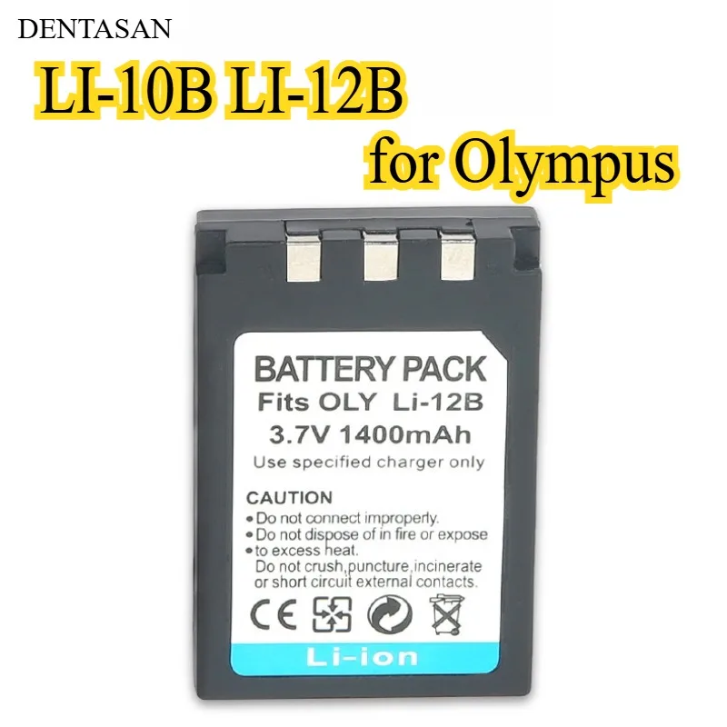 

LI-10B LI-12B Сменный аккумулятор 1400 мАч для цифровой камеры Olympus U300 U400 U410 U500 U600 FE-100 FE-110 FE-120 FE-130