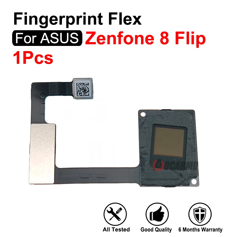 For Asus Zenfone 8 Flip ZS672KS Under The Screen Fingerprint Flex Cable Replacement Parts