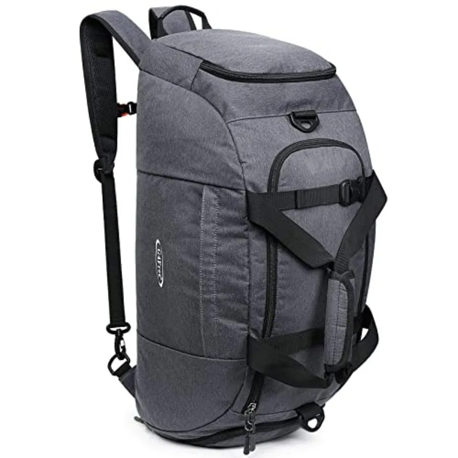 40L 3-Way Duffle Bag Backpack Gym Bag for Men Women Sports Duffel Bag with Shoe Compartment Travel Backpack Luggage
