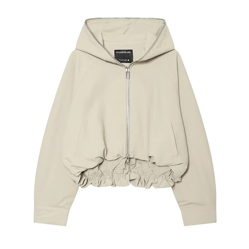 

Autumn New Jackets Women's 2026 New Fashion Youth Hooded Warm Jackets Chic Casual Joker Travel Women's Loose Outerwear Coats