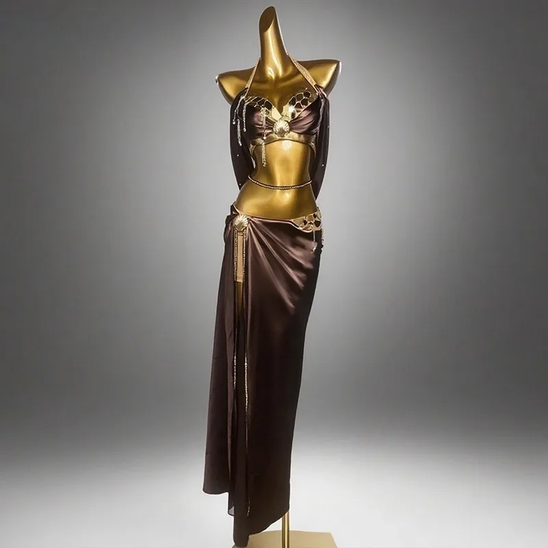 Customized Belly Dance Costumes Performance Dress Female 2025 New Set Oriental Dance Costume Practice Clothes Belly Dancing Bra