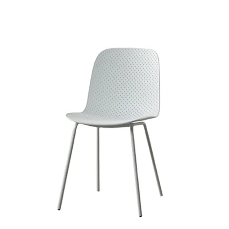 Nordic hollow armless chairs, reception area, plastic backrest, negotiation area, reception, leisure