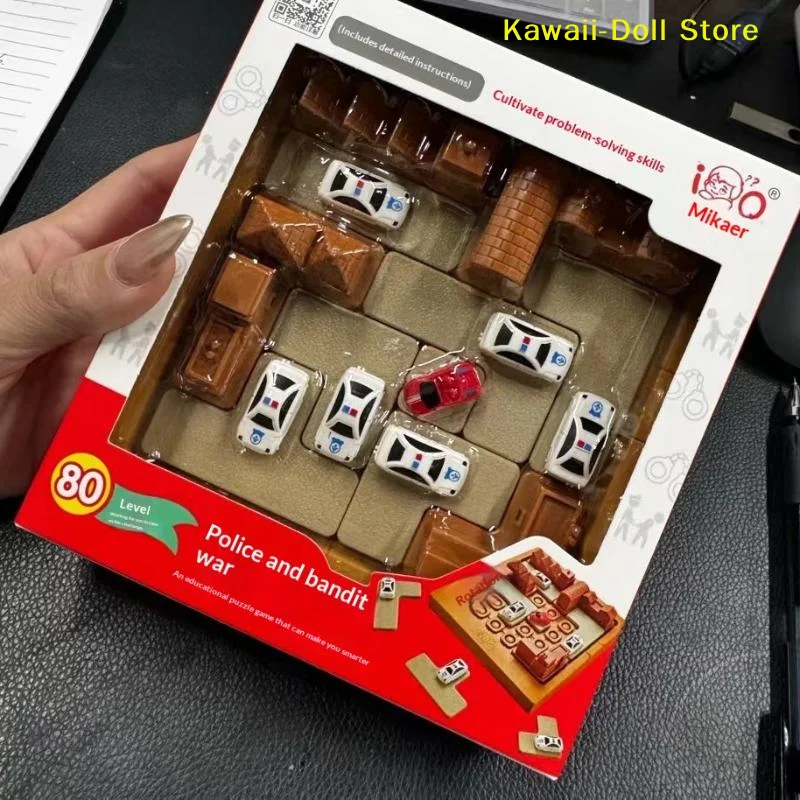 

Набор развивающих головоломок Huarong Road: логические игры для развития интеллекта и мышления, обучающие игрушки-головоломки для детей, подарок