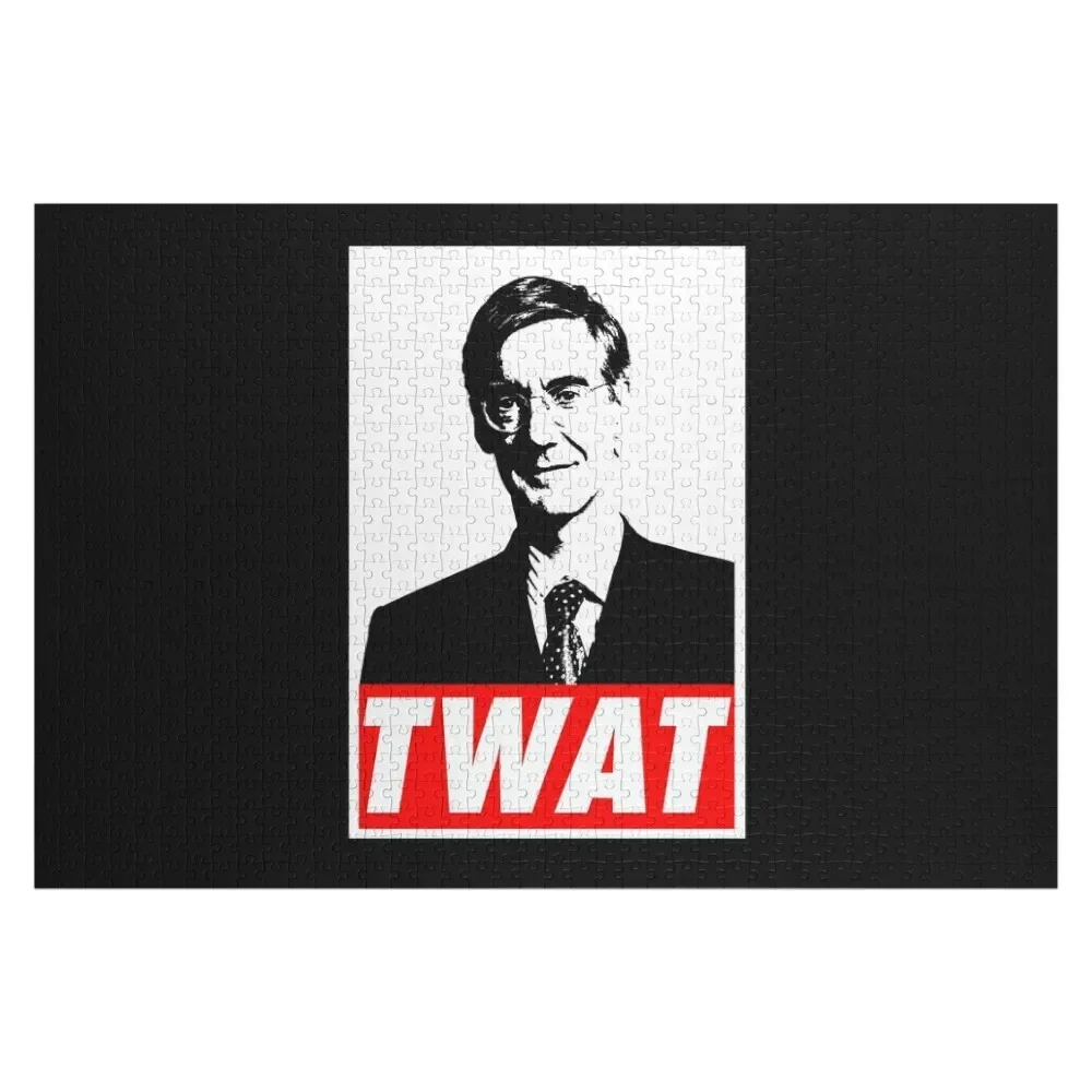

Jacob Rees-Mogg Twat Jigsaw Puzzle Personalized Toy Adult Wooden Toys For Children Puzzle