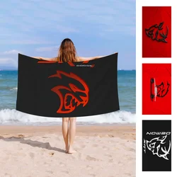 SRT Hellcat Demon Dodge Challenger Racing Towel MicrofiberAbsorbent Quick dry Soft Yoga Swimming Resort Mountain Climbing Towel