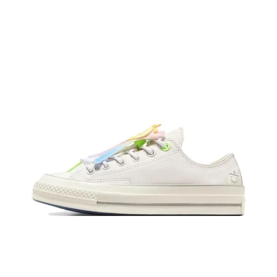 Converse 1970s Comfortable Low top Canvas Shoes Unisex White A10950C
