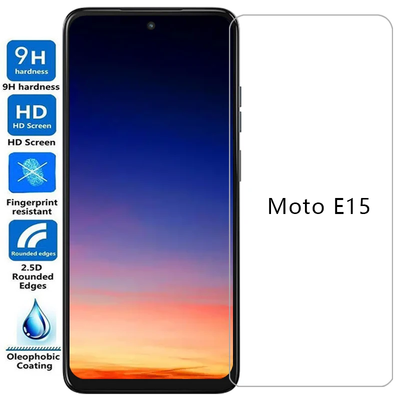 screen protector for motorola moto e15 protective tempered glass on motorolae15 motoe15 e 15 15e phone film glas 9h motorol mot