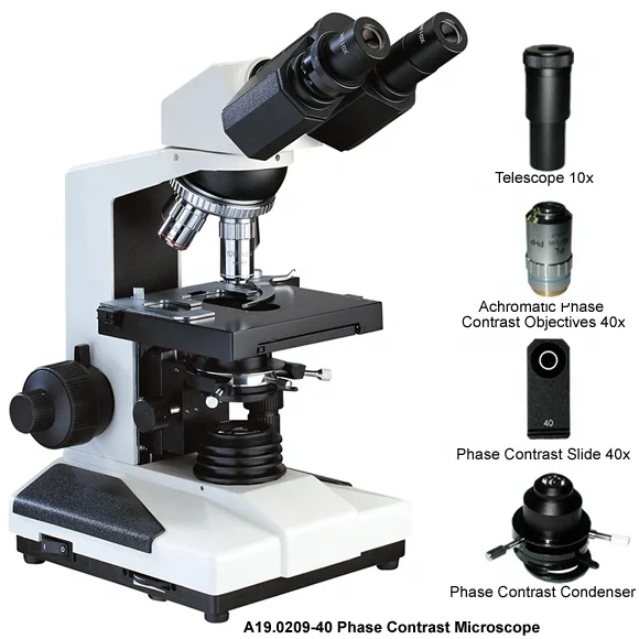 OPTO-EDU A19.0209-40 Phase Contrast Microscope