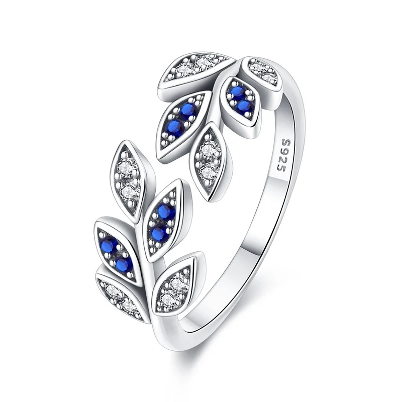 Ringe für Frauen, 100 % 925er Sterlingsilber, rosa Herz, Krone, Stern, Mond, Schneeflocke, Zirkon, Ringe, Mode, Verlobung, Hochzeit, Schmuck – Detail 20