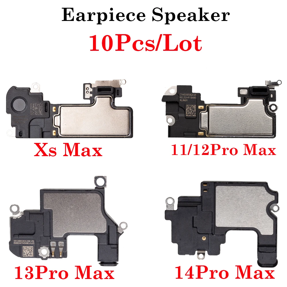 

Поп 10 шт./лот протестирован хорошо динамик звук верхний ушной приемник динамик гибкий кабель для IPhone X XR XS 11 12 13 14 Pro Max Plus