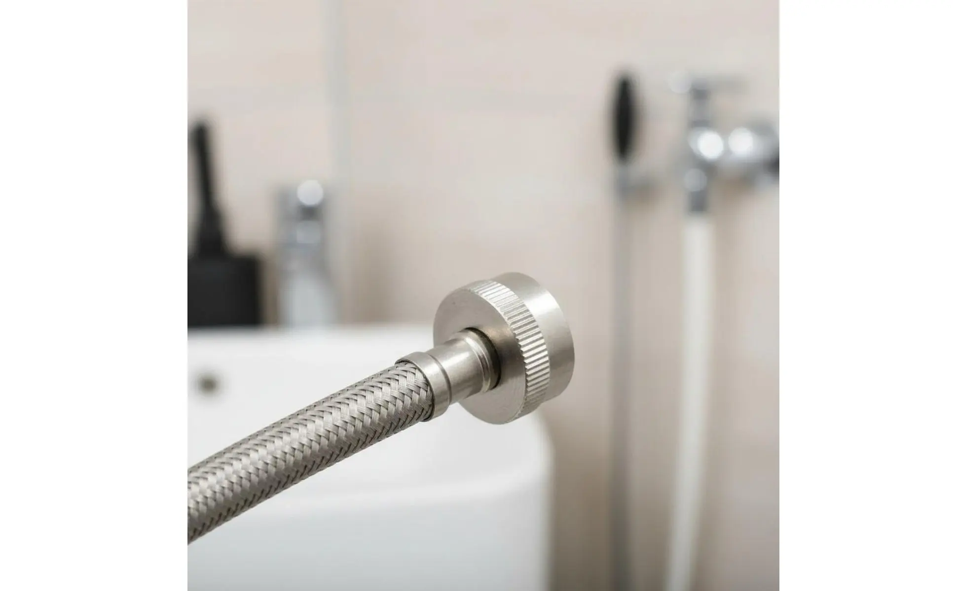 Stainless StainlessFlex Connector Heat-Resistant Flexible Braided Pipe Plumbing Part Long-Lasting for Dryer, Bathroom