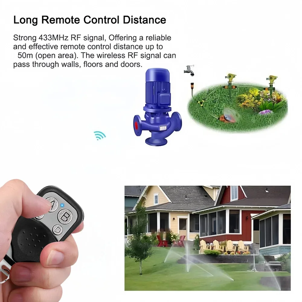 KEBIDU Universal Remote Control 433MHz 330MHz 4CH 2CH RF Wireless Remote Control 8 Dip Switch Duplicator For Garage Door Opener