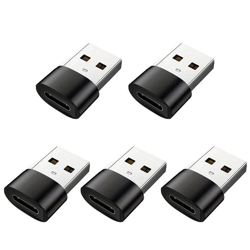 

1/2/5pcs USB C Adapter Type C To USB Adapter for Mobil Phone Male To Female USB C Converter USB Type-C Converter for PC Laptops