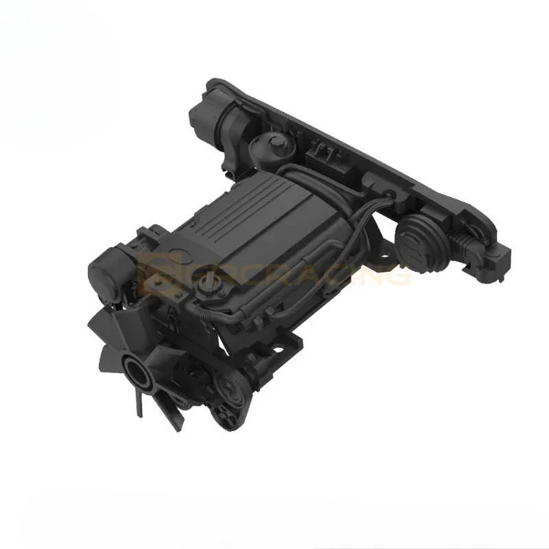 Simulation Engine Decorative Cover 3D Printed for TRX4M Defender Upgrade Option Part #G178XP