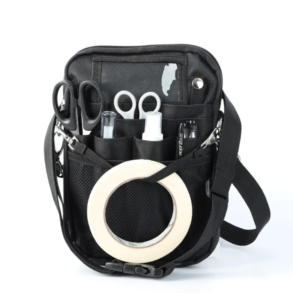 Adjustable Strap Nurse Fanny Pack Large Capacity Wear-resistant Nurse Waist Pouch Multi Pocket Nurse Hip Bag Nursing Student