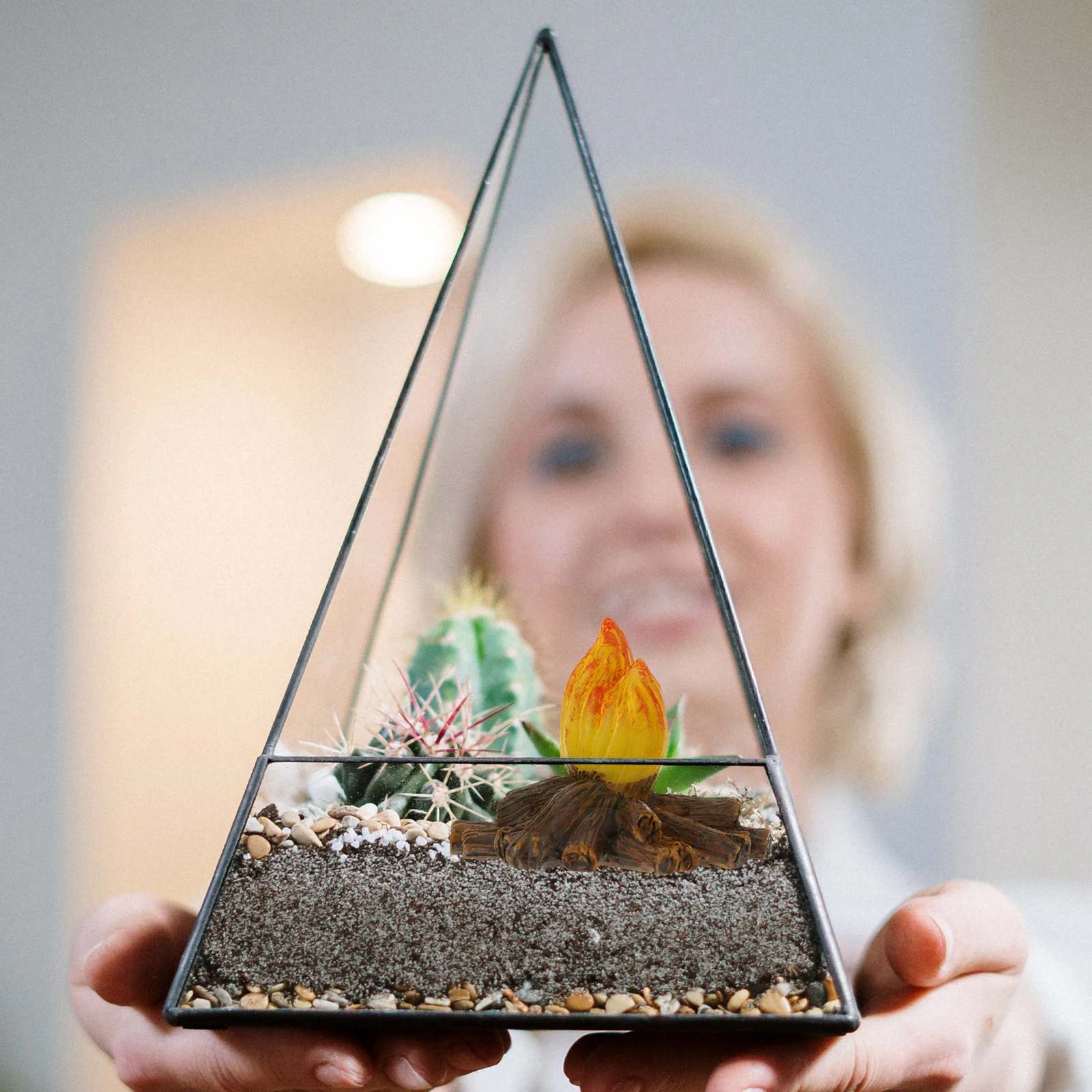 

1pc Cute Gnome Statue Yard Decor Outdoor Yard Garden Decor Lawn Resin Craft Ornament Home Wedding Holiday Gift