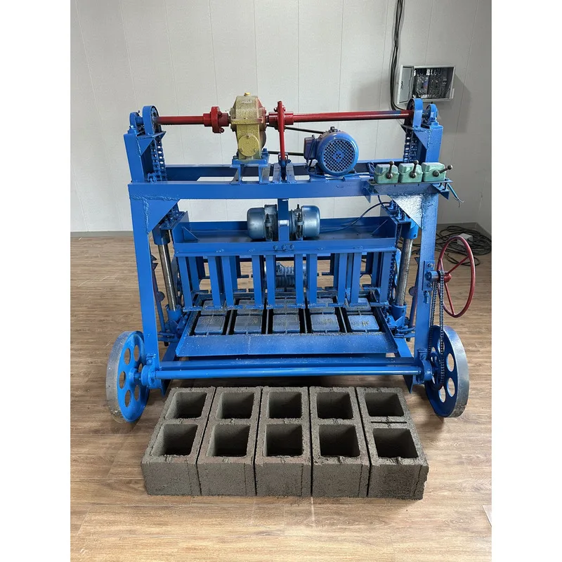 Hot Selling 4-35 Large Mobile Brick Making Hine,Block Molding For The Production Of 6-Inch Hollow Bricks Hine