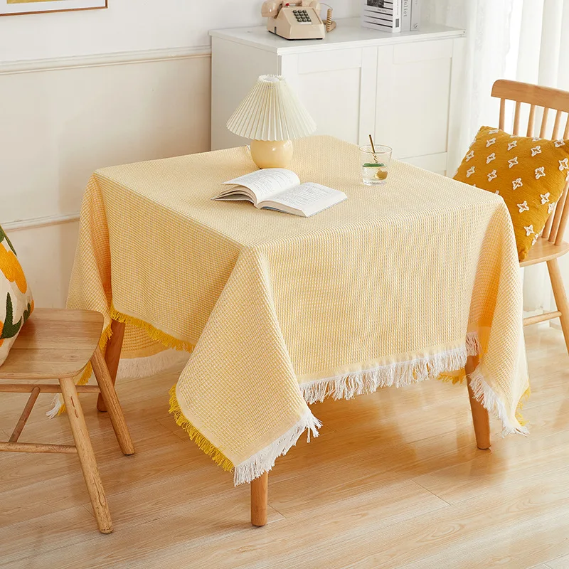 Kreative und minimalist ische Art Baumwolle Leinen Tischdecke kleinen runden Tisch Geburtstag Foto langen Tisch Couch tisch Stoff Tischdecke