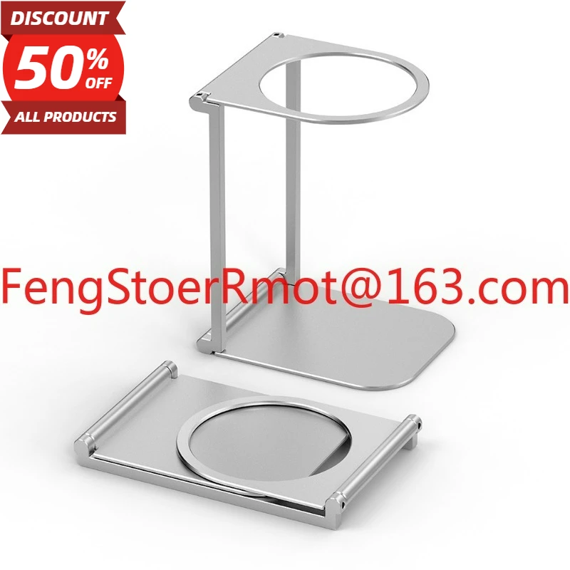 Stainless steel portable coffee machine stand with multiple models of metal adjustable accessories