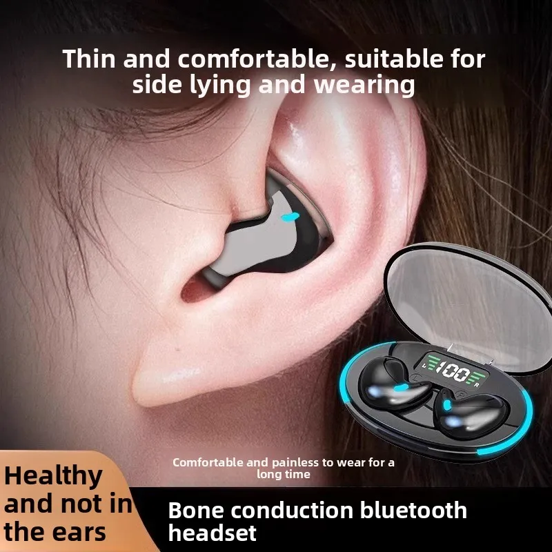 2026 New X55 Bone Conduction Bluetooth Headphones Wireless Noise Canceling Headphones High Quality Sound Wireless Earphones