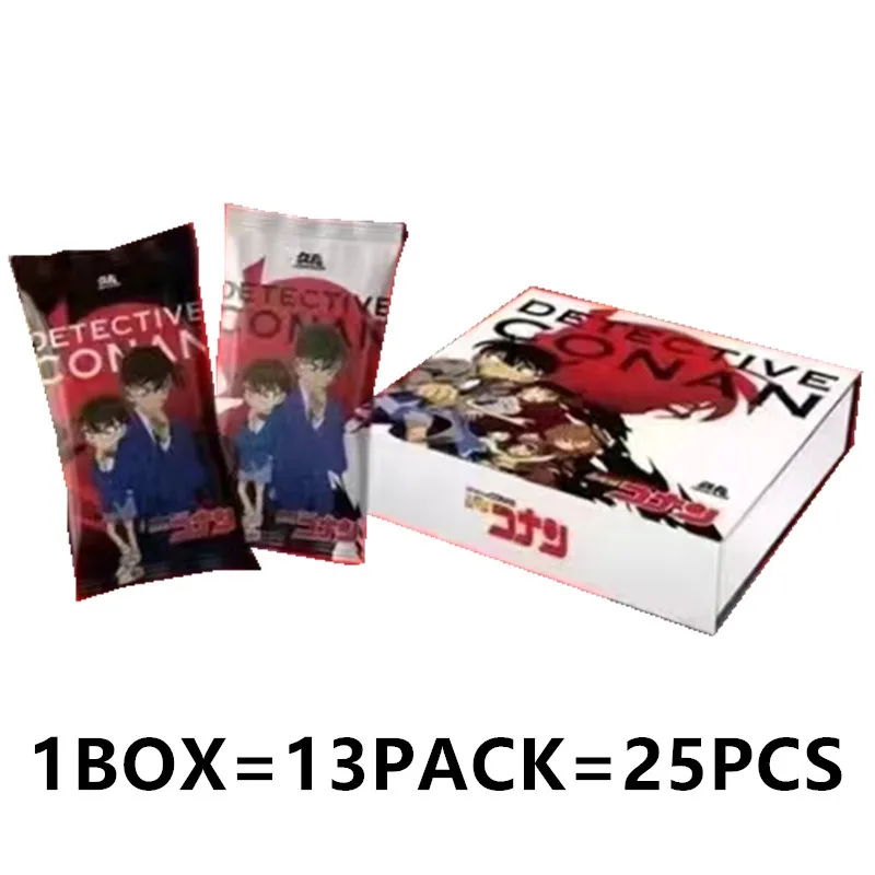 Detective Conan Cards The Chapter of Shadow Edogawa Conan Collection Card Booster Box Anime Party Games Playing Card Kids Gift