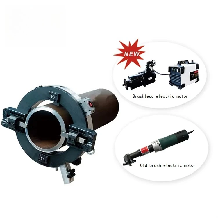 ISD-273 / ISF-273 آلة قطع وتطليق الأنابيب الكهربائية والهوائية المحمولة ذات الإطار البارد (مثبتة على OD 114-273 مم)