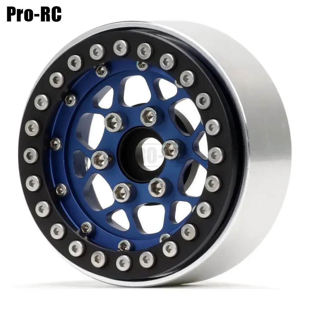 4 Stuks Aluminium 1.9 "Beadlock Velg Hub voor RC Auto 1/10 TRX4 Axiale SCX10 II 90046 AXI03007 Upgrade onderdelen