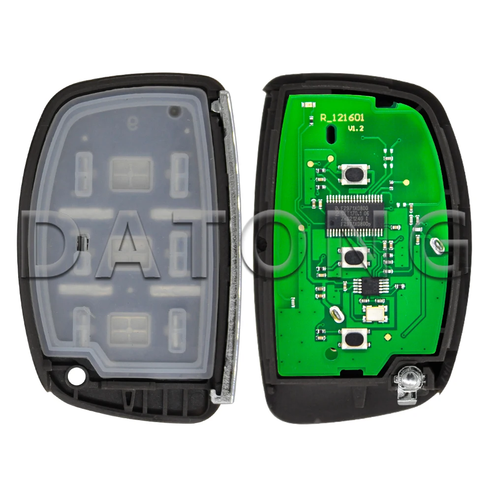 Datong World Key Remote mobil untuk Hyundai Tucson 2014 2015 2016 2017 2018 ID47 Chip Chip Chip 433MHz kartu Promixity