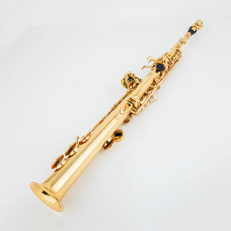 Made in Japan Soprano Saxophone WO37 Silvering Gold Key With Case Sax Soprano Mouthpiece Ligature Reeds Neck