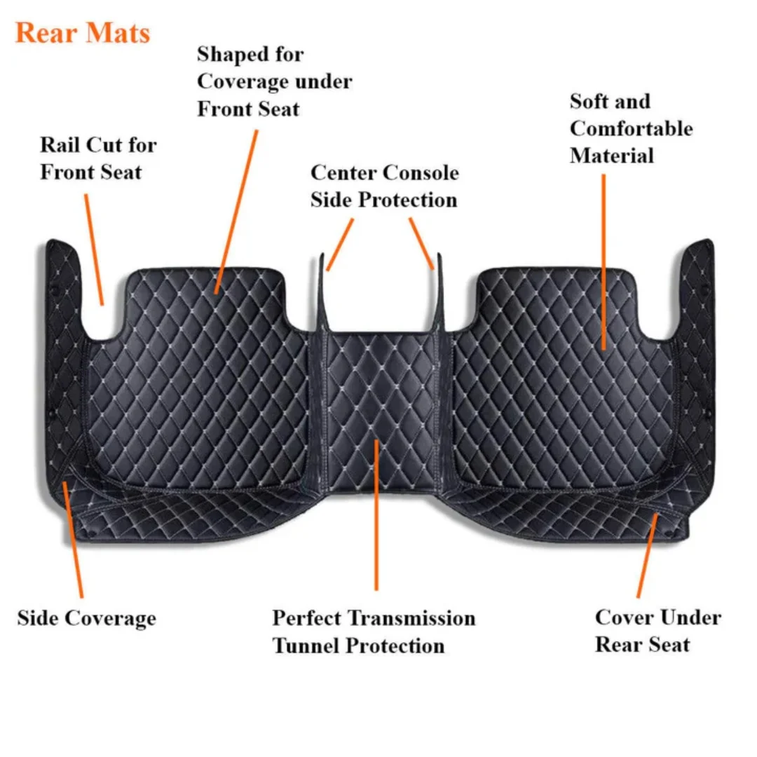 Custom Car Floor Mats Fit For Jeep Compass Mp552 2020 2021 2022 2023 2024 2025 2026 2027 2028 Car Mat Accessories Mats Carpets view 4