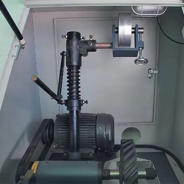 Metal Polishing Machine No.4 Mirror Metal Short Round Tube Pipe External SS Polishing Machine Rust Removal Polishing Machine