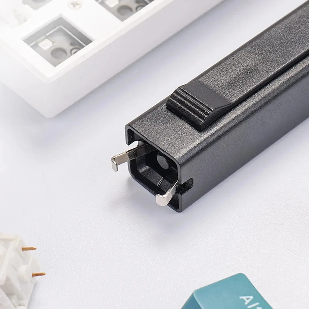 2 In 1 Mechanical Keyboard Switch & Keycap Puller Gaming Keyboard Switches Cleaning Tool Key Switch Keycap Puller
