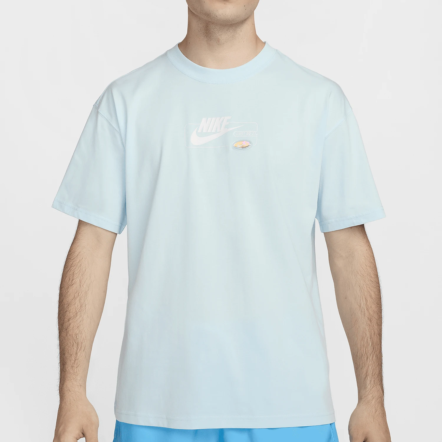 

Мужская трикотажная повседневная футболка Nike Sportswear с круглым вырезом FV4048-474