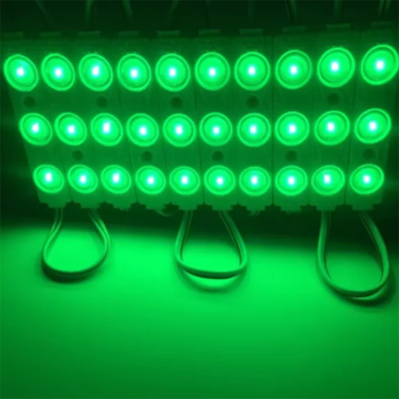 2025 جديد السوبر مشرق 20 قطعة 2835 3 LED وحدة 1.5 واط الأبيض مقاوم للماء ضوء الزخرفية لعلامة إلكتروني علامات الإعلان
